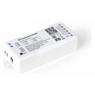 Контроллер-регулятор цвета RGB Elektrostandard Аксессуары для светодиодных лент 12/24V Умный дом a055254 ELK_a055254