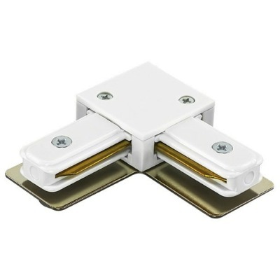 Соединитель с токопроводом угловой L-образный для треков Lightstar Barra 502126 LS_502126