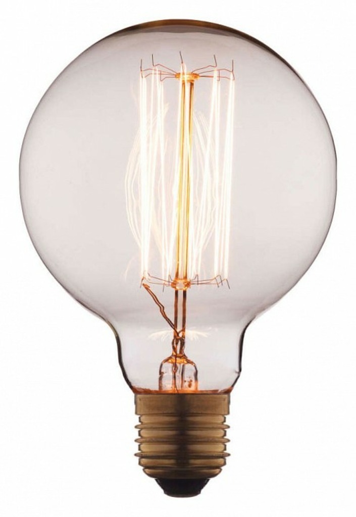 Фото Лампа накаливания Loft it Edison Bulb E27 40Вт 3000K G9540 LF_G9540 - интернет-магазин МегаТерем в Москве