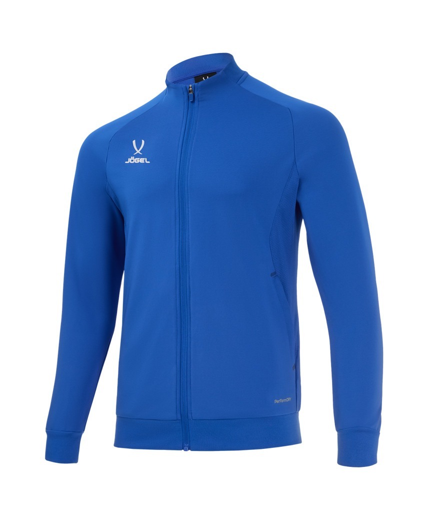 Фото Джемпер тренировочный на молнии JOGEL PREMIER PerFormDRY Training FZ Jacket, синий (2122340) - интернет-магазин МегаТерем в Москве