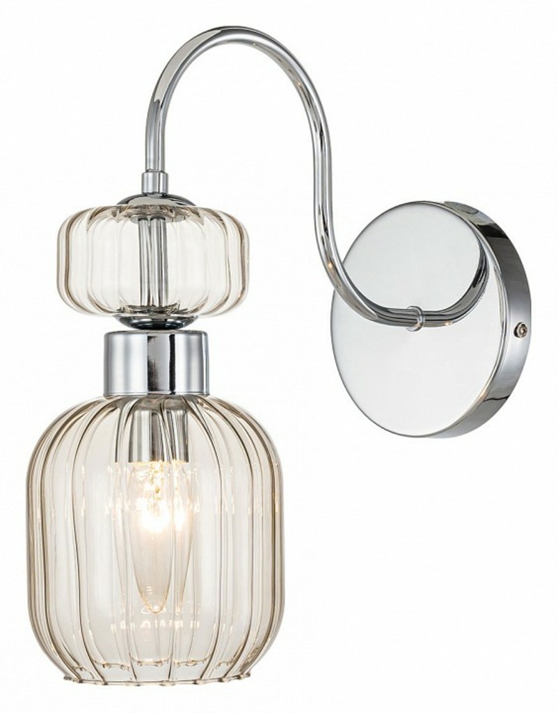 Фото Бра Escada Gloss 1141/1A Chrome/Beige ESC_1141_1A_Chrome_Beige - интернет-магазин МегаТерем в Москве