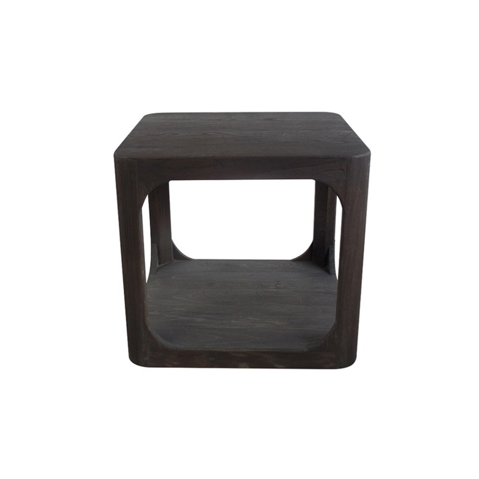 Фото Стол IDL-215, массив вяза, Black, ROOMERS FURNITURE - интернет-магазин МегаТерем в Москве