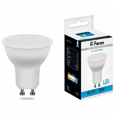 Лампа светодиодная Feron Saffit LB-560 GU10 9Вт 6400K 25844 FE_25844