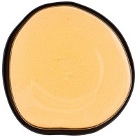 Тарелка сервировочная "bohemia" gold 21см АКСАМ (339-441)