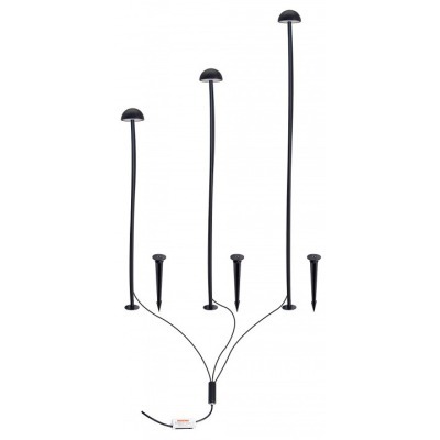 Наземный низкий светильник Arte Lamp MOTUS A1081PA-3BK AR_A1081PA-3BK