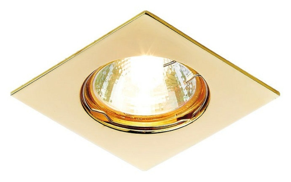 Фото Встраиваемый светильник Ambrella Light Classic 866A 866A GD AMBR_866A_GD - интернет-магазин МегаТерем в Москве