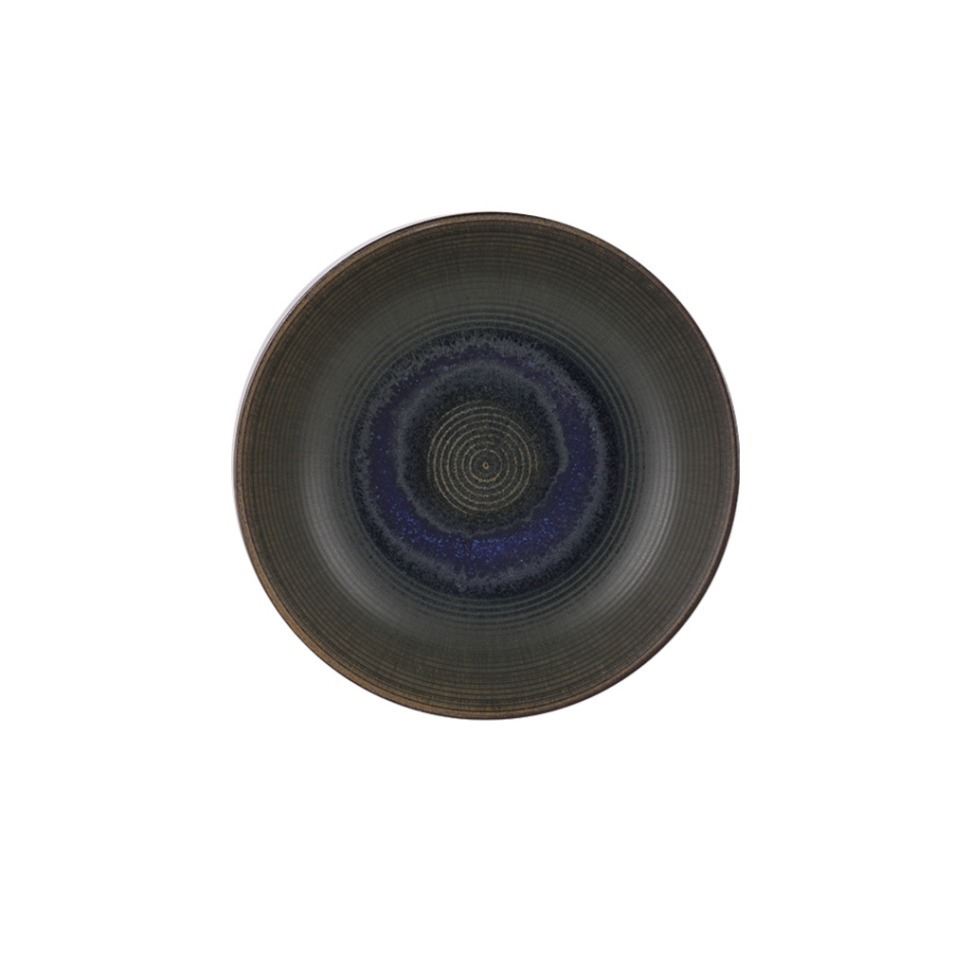 Фото Чаша E753-P-10113/20, 5 см, керамика, Blue/Grey, ROOMERS TABLEWARE - интернет-магазин МегаТерем в Москве