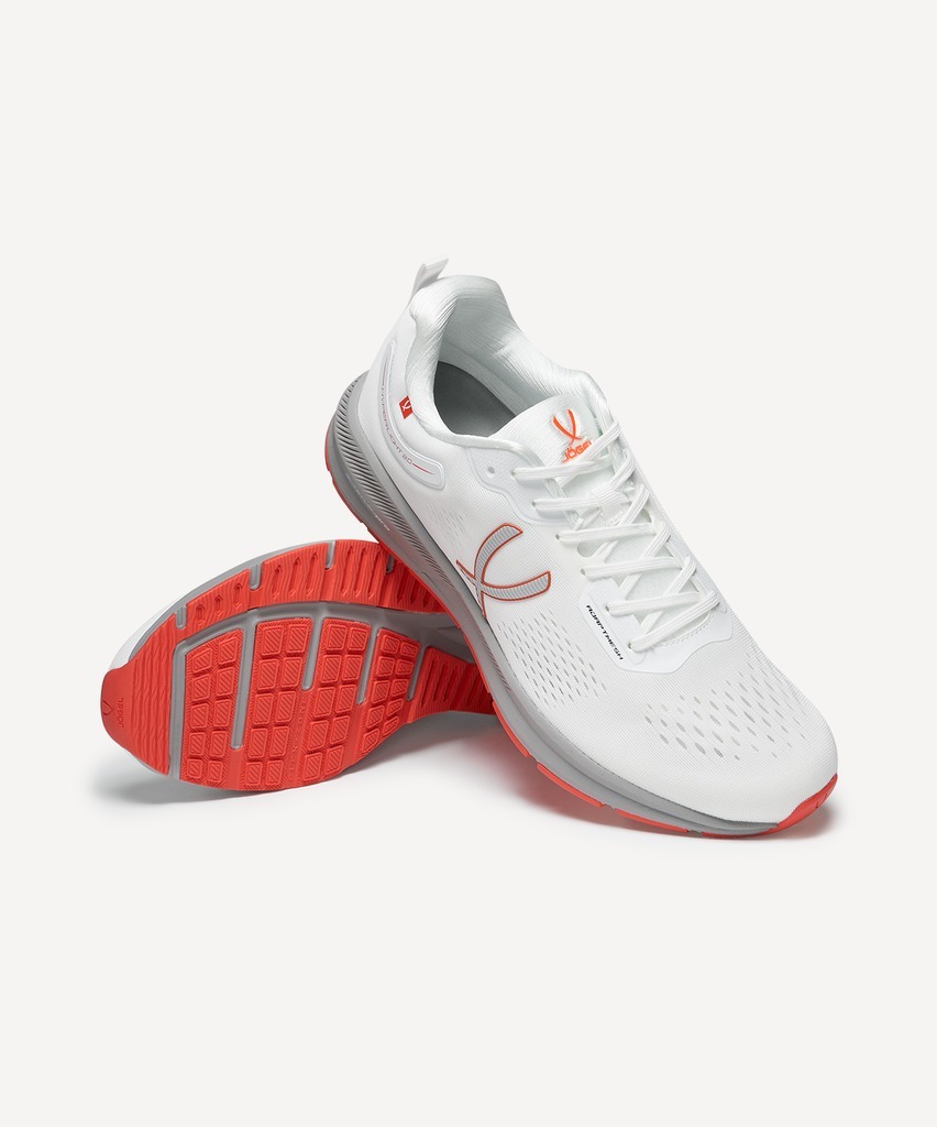 Фото Кроссовки беговые JOGEL Hyperlight 2.0 White/grey/red, детский (2125529) - интернет-магазин МегаТерем в Москве