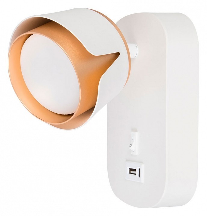 Фото Бра Arte Lamp Amaks A8026AP-1WH AR_A8026AP-1WH - интернет-магазин МегаТерем в Москве