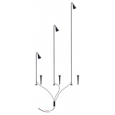 Наземный низкий светильник Arte Lamp MULIPHEIN A1084PA-3BK AR_A1084PA-3BK