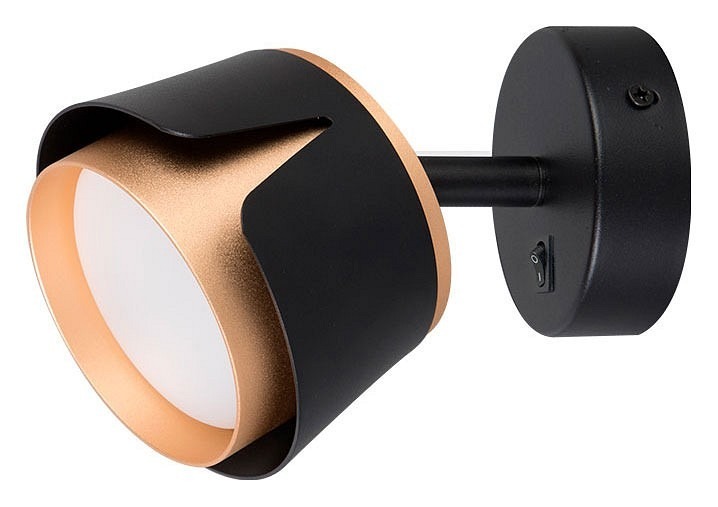 Фото Бра Arte Lamp Amaks A8028AP-1BK AR_A8028AP-1BK - интернет-магазин МегаТерем в Москве