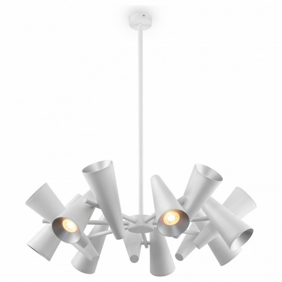 Фото Люстра на штанге Maytoni Круг MOD095PL-14W MY_MOD095PL-14W - интернет-магазин МегаТерем в Москве