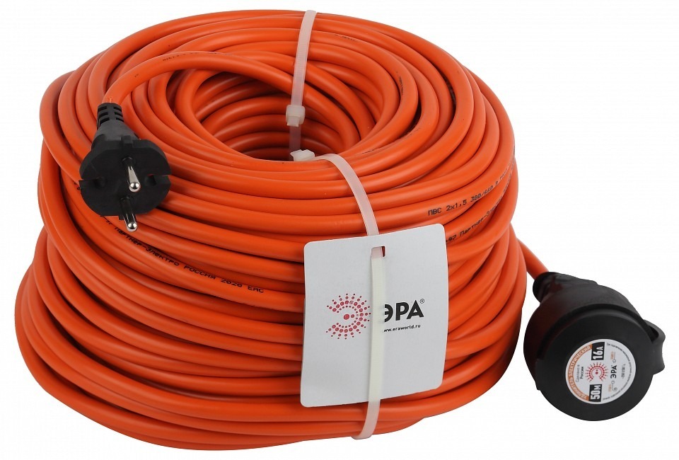 Фото Удлинитель Эра  UPx-1-2x1.5-50m ER_B0046809 - интернет-магазин МегаТерем в Москве