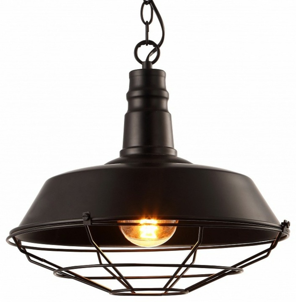 Фото Подвесной светильник Arte Lamp Pandora A9183SP-1BK AR_A9183SP-1BK - интернет-магазин МегаТерем в Москве