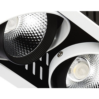 Встраиваемый светильник Ambrella Light Classic T81 T813 BK/CH 3*12W 4200K AMBR_T813_BK_CH_3_12W_4200K