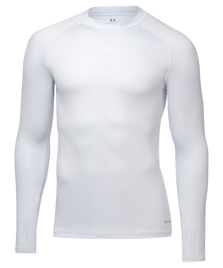 Фото Джемпер компрессионный утепленный JOGEL CAMP PerFormDRY Baselayer Top Warm, белый (2117325) - интернет-магазин МегаТерем в Москве