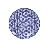 Тарелка 17957, 25,7 см, фарфор, blue, TOKYO DESIGN