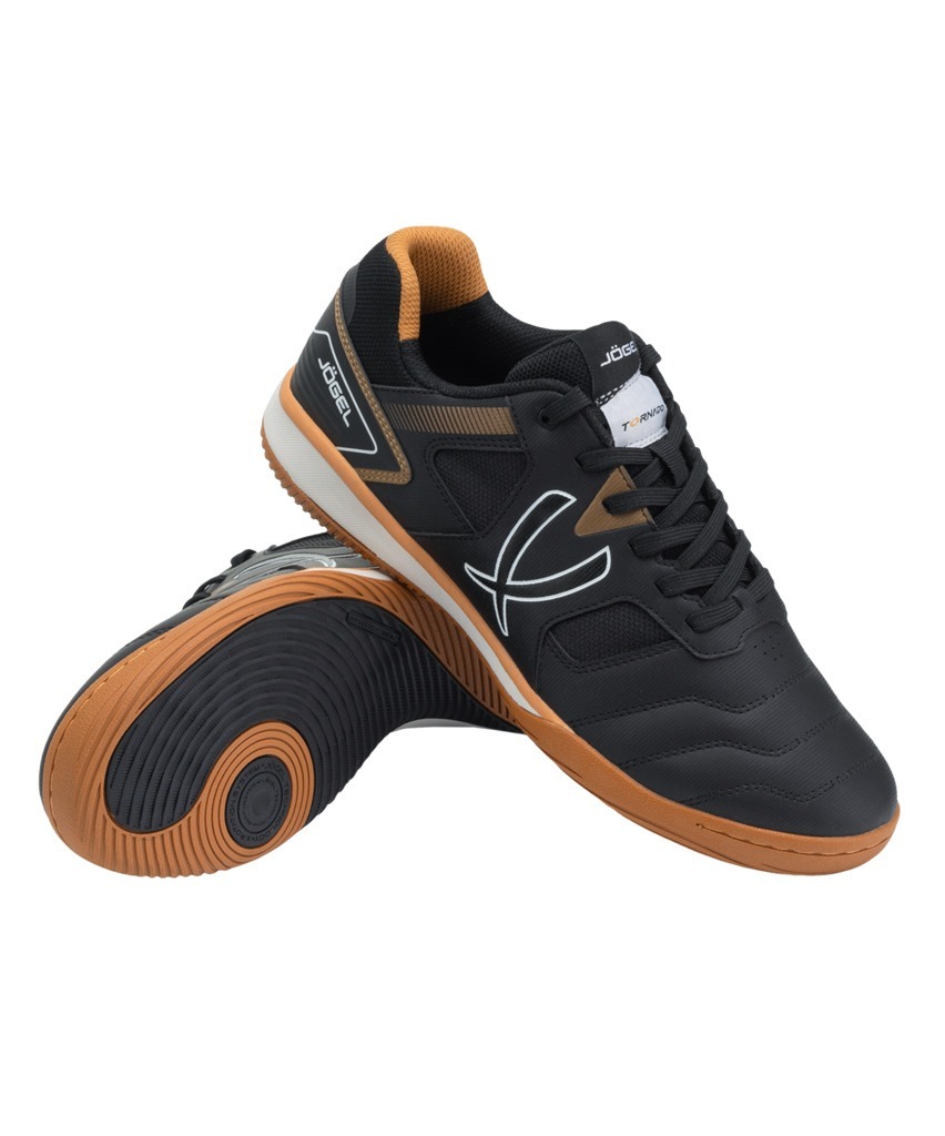 Фото Бутсы зальные JOGEL Tornado 2.0 Black/gold (2113825) - интернет-магазин МегаТерем в Москве