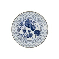 Тарелка 16723, 25,7 см, фарфор, blue/white, TOKYO DESIGN