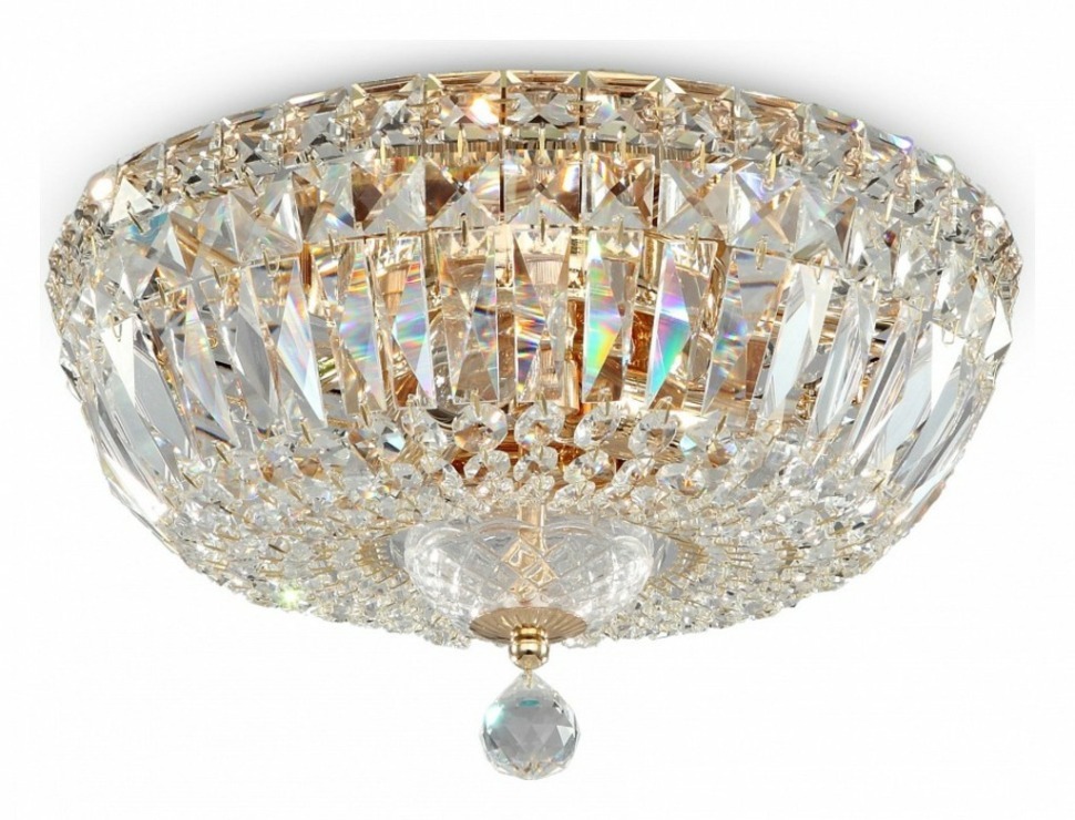 Фото Потолочная люстра Maytoni Басфор DIA100-CL-03-G MY_DIA100-CL-03-G - интернет-магазин МегаТерем в Москве