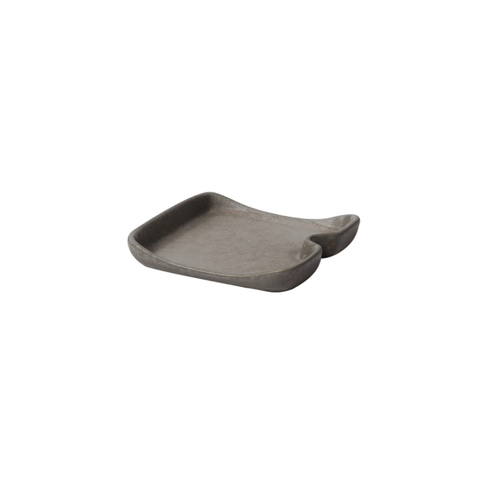 Фото Тарелка L9259-648UСНЯТО, каменная керамика, grey, ROOMERS TABLEWARE - интернет-магазин МегаТерем в Москве