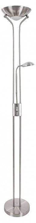 Фото Торшер с подсветкой Arte Lamp Duetto A4329PN-2SS AR_A4329PN-2SS - интернет-магазин МегаТерем в Москве