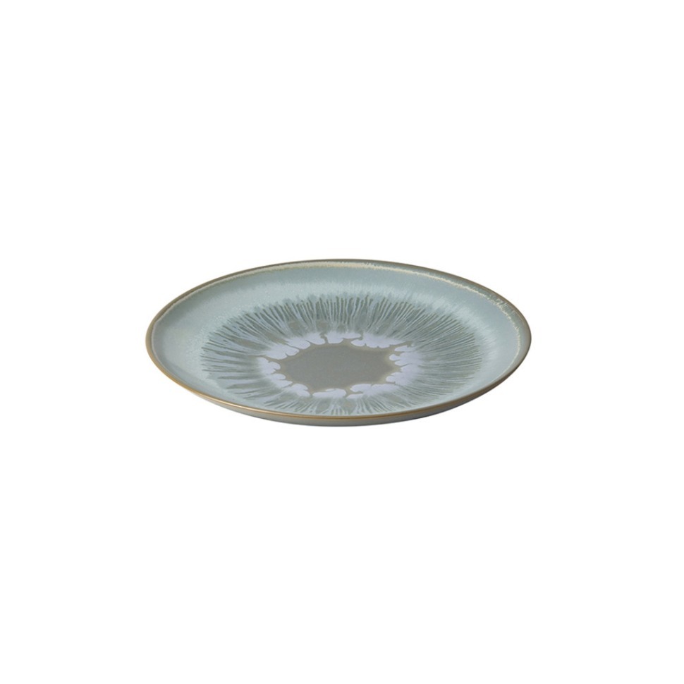 Фото Тарелка L9278-MG, 22 см, каменная керамика, blue, ROOMERS TABLEWARE - интернет-магазин МегаТерем в Москве
