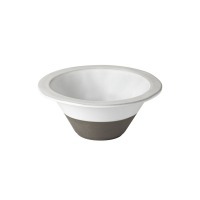 Чаша 1POS181-WHI(1POS181-03217U), 17,6 см, керамика, white/grey, Costa Nova