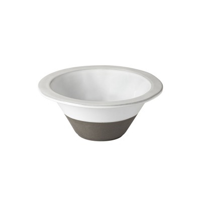 Чаша 1POS181-WHI(1POS181-03217U), 17,6 см, керамика, white/grey, Costa Nova