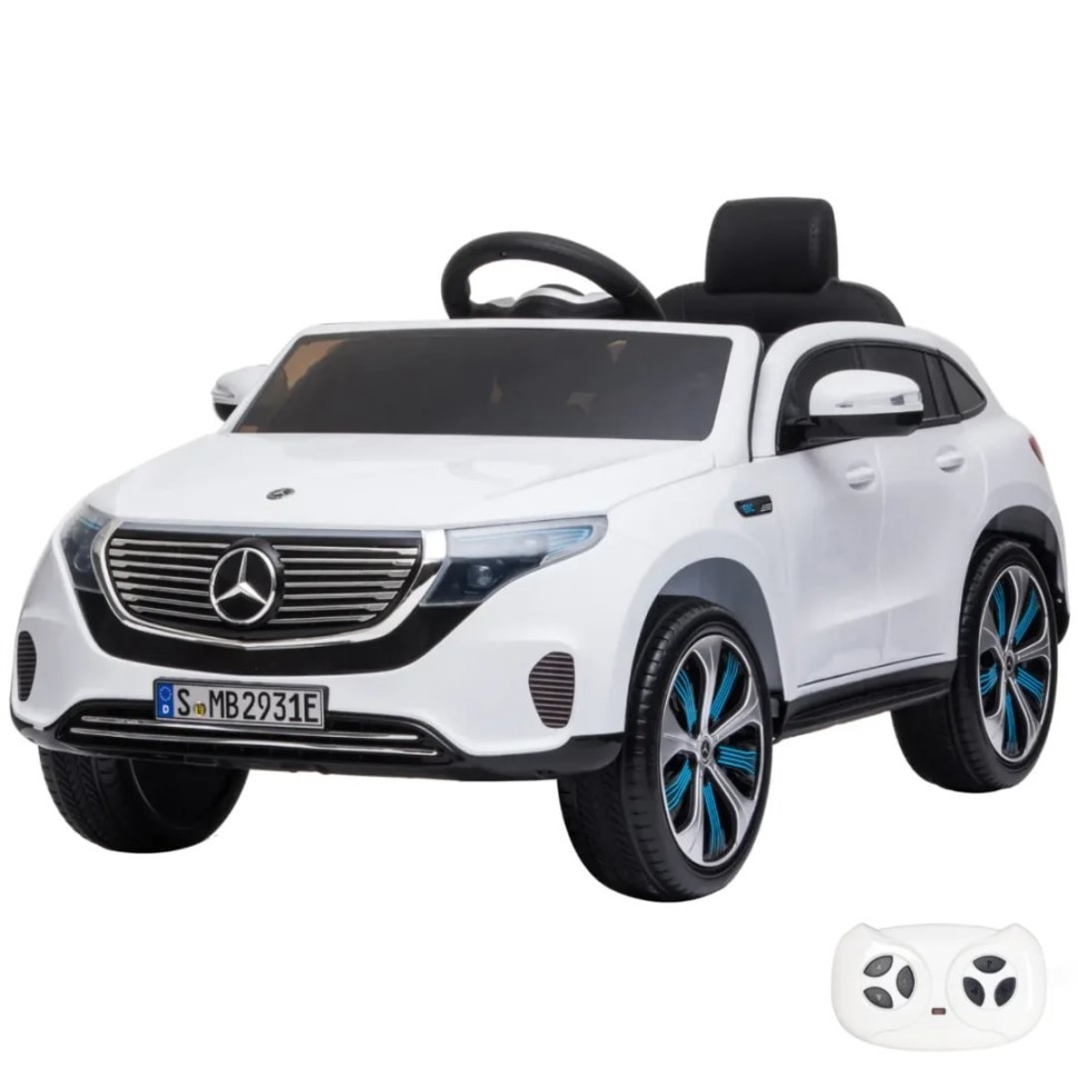 Фото Детский электромобиль Mercedes EQC 400 6V 2WD - HL378-WHITE - интернет-магазин МегаТерем в Москве