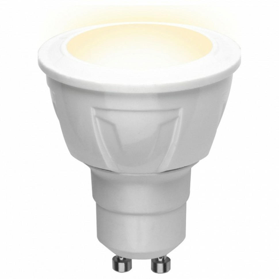 Фото Лампа светодиодная Uniel FR PLP01WH GU10 6Вт 3000K UL-00002423 UL_UL-00002423 - интернет-магазин МегаТерем в Москве