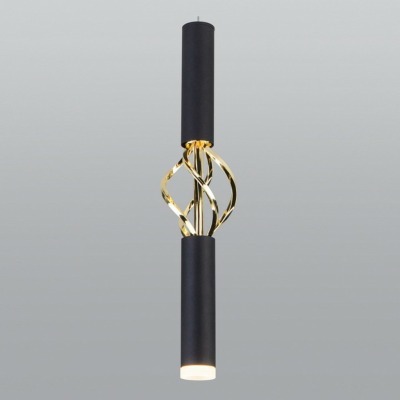 Подвесной светильник Eurosvet Lance 50191/1 LED черный/золото EV_a049107