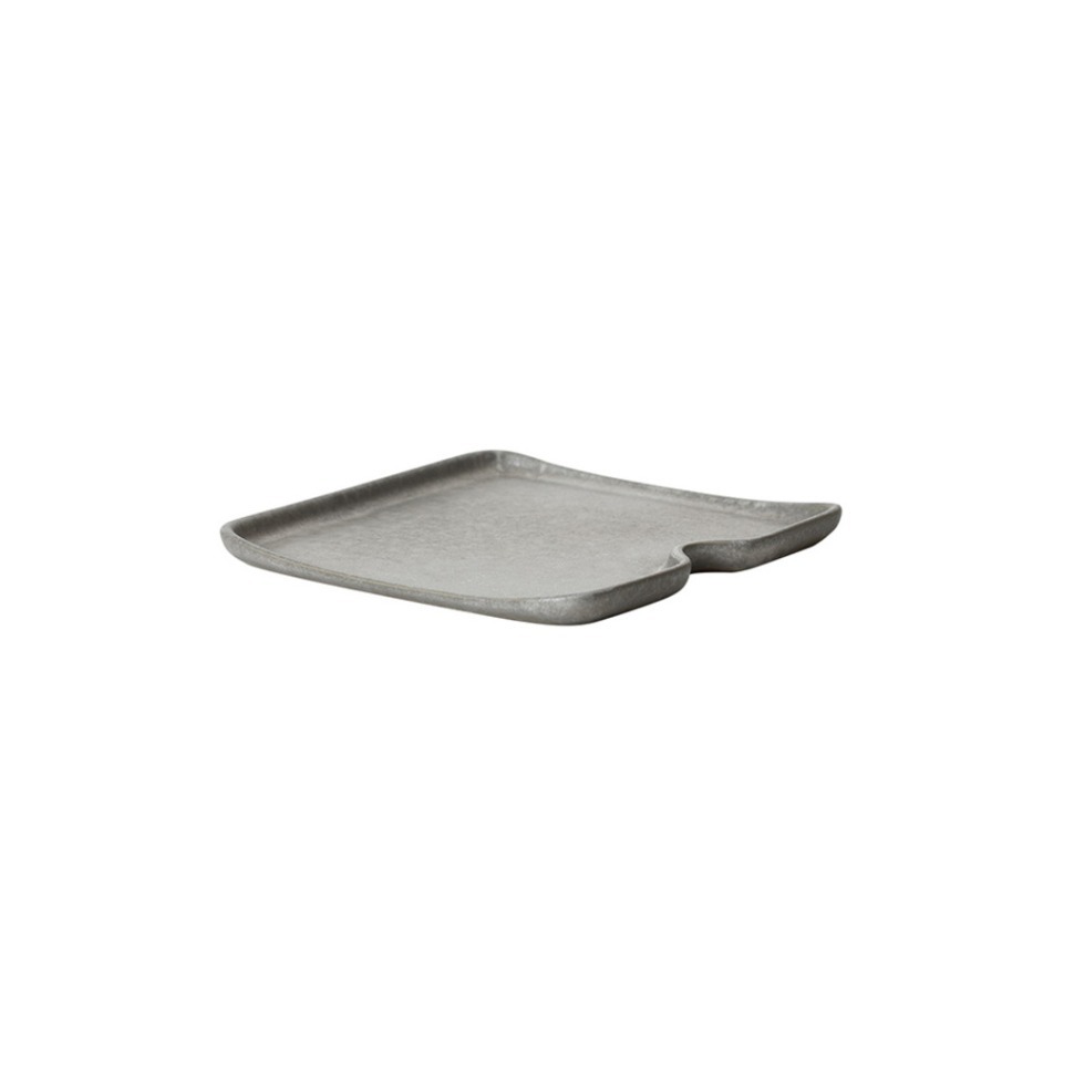 Фото Тарелка L9268-648UСНЯТО, каменная керамика, grey, ROOMERS TABLEWARE - интернет-магазин МегаТерем в Москве