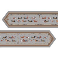 Дорожка "passage" 45х300см, 100% хлопок, серый ,твил c пропиткой Lefard (850-761-32)