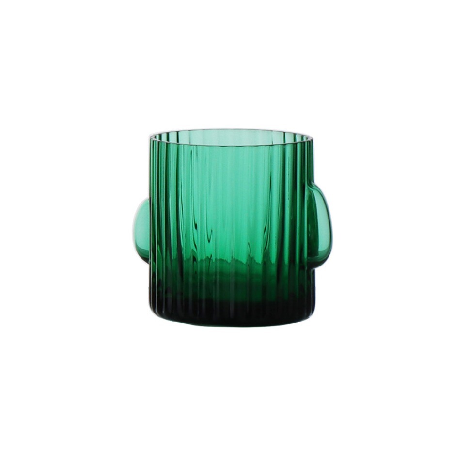 Фото Стакан SD06718, стекло, green, ROOMERS TABLEWARE - интернет-магазин МегаТерем в Москве
