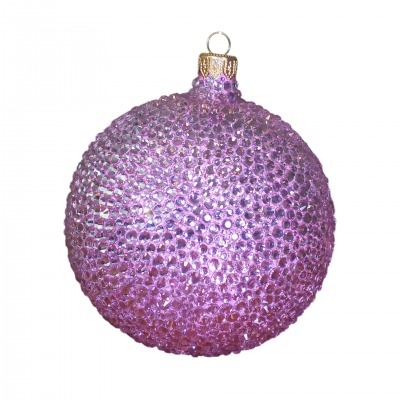 Новогодний шар Нежная мечта с кристаллами Swarovski (4057)