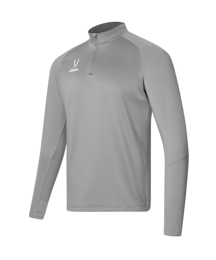 Фото Джемпер тренировочный JOGEL PREMIER PerFormDRY Training 1/4 Zip Fleece Top, серый (2123069) - интернет-магазин МегаТерем в Москве