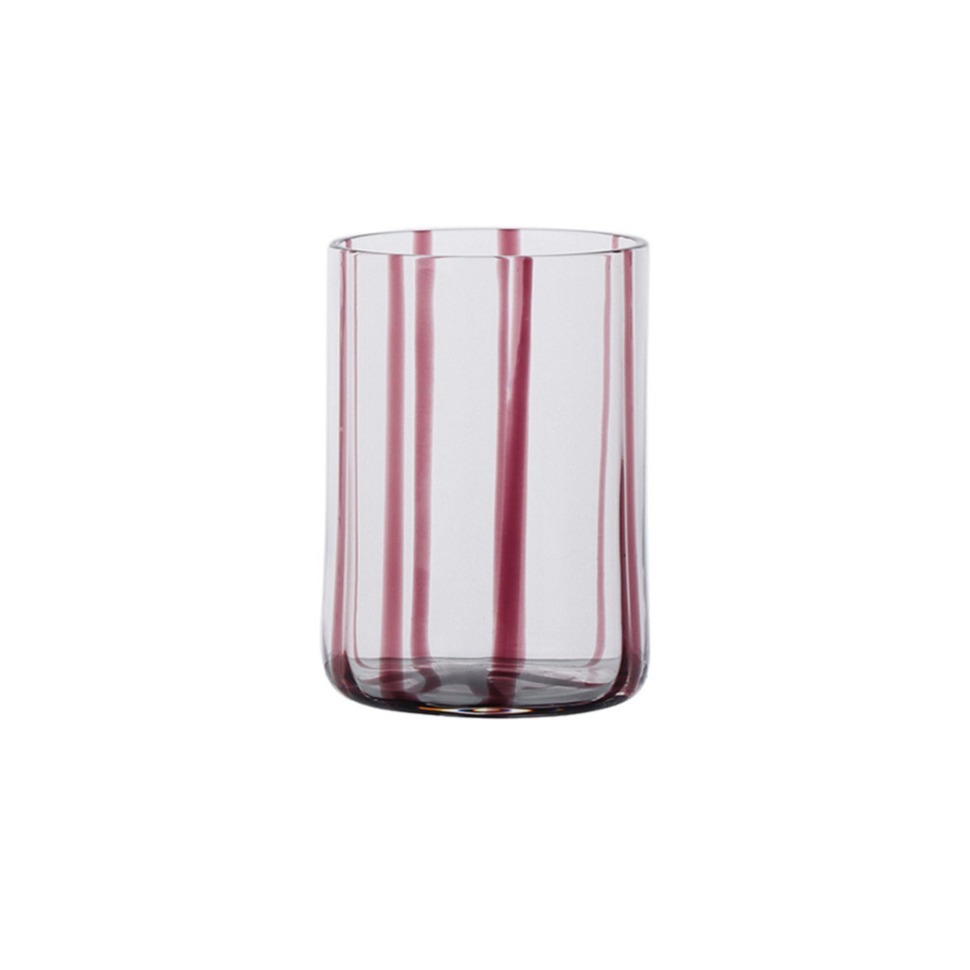 Фото Стакан DF09075/P, стекло, clear/purple, ROOMERS TABLEWARE - интернет-магазин МегаТерем в Москве