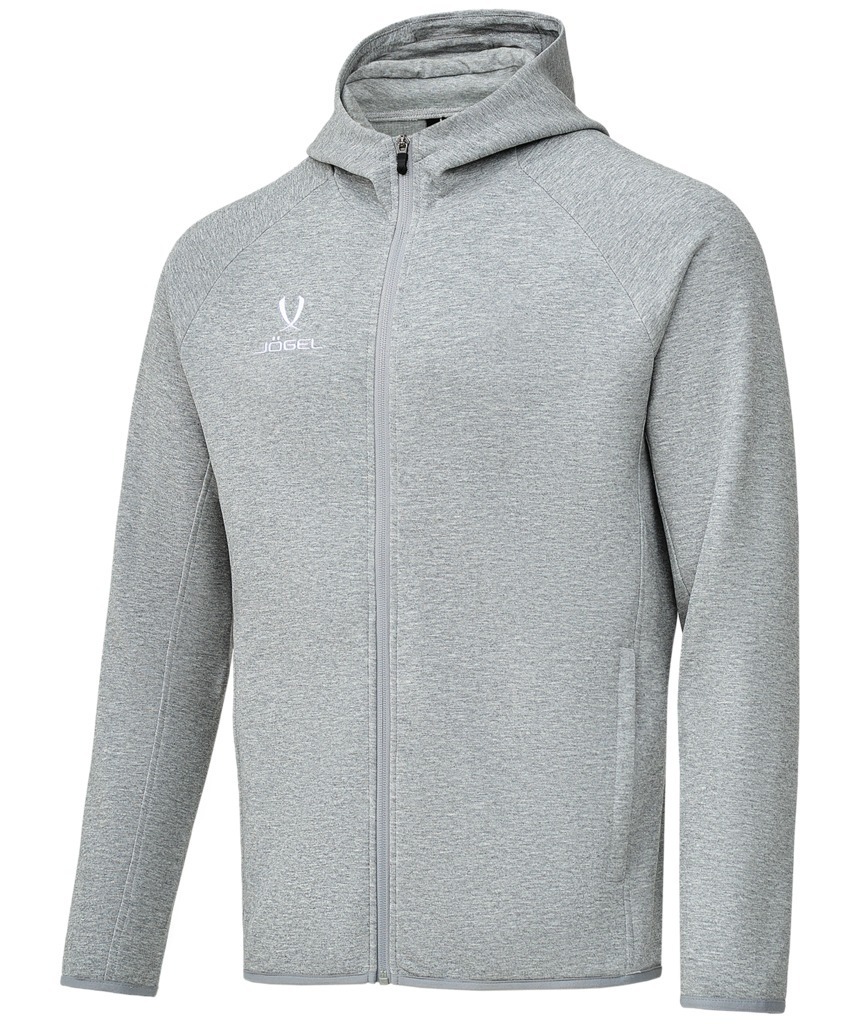 Фото Худи на молнии JOGEL ESSENTIAL Athlete Hooded FZ Jacket, серый, детский (2118914) - интернет-магазин МегаТерем в Москве