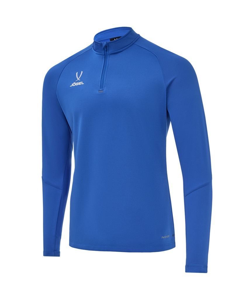 Фото Джемпер тренировочный JOGEL PREMIER PerFormDRY Training 1/4 Zip Fleece Top, синий (2123083) - интернет-магазин МегаТерем в Москве
