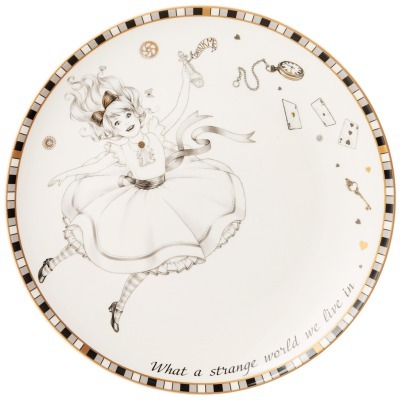 Тарелка закусочная lefard "wonderland" 20 см (590-531) 