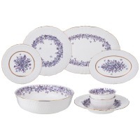 Столовый сервиз lefard "lilac" на 6 пер. 23 пр. (760-800) 