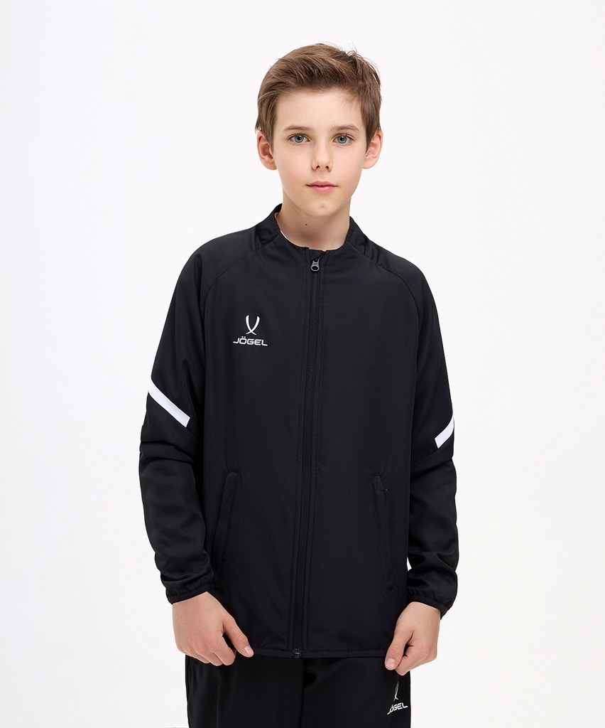 Фото Куртка спортивная JOGEL CAMP 2 Lined Jacket, черный, детский (2112483) - интернет-магазин МегаТерем в Москве