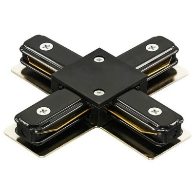 Соединитель с токопроводом X-образный для треков Lightstar Barra 502147 LS_502147