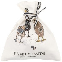 Мешочек подарочный "family farm" 25х23см,100% хлопок,белый,твил,пропитка Lefard (850-742-9)