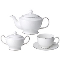 Чайный сервиз lefard "bouquet" на 6 пер. 14 пр. 900/400/280 мл (590-593) 