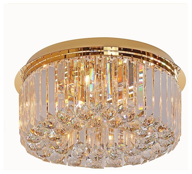 Фото Потолочная люстра Newport 8400 8400/40 PL gold NWP_M0070402 - интернет-магазин МегаТерем в Москве