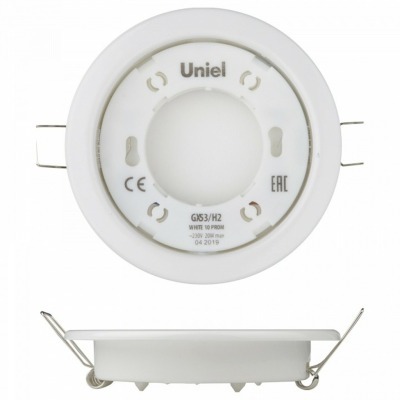 Встраиваемый светильник Uniel GX53-H2 UL-00005051 UL_UL-00005051