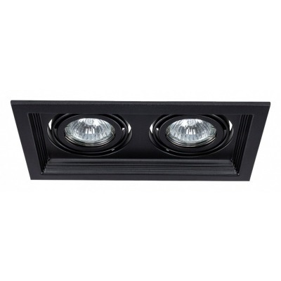 Встраиваемый светильник Arte Lamp Canis A6661PL-2BK AR_A6661PL-2BK
