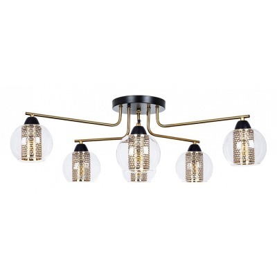 Потолочная люстра Arte Lamp Manchester A7045PL-6BK AR_A7045PL-6BK